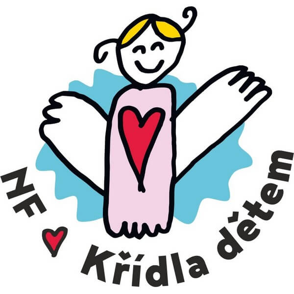 Charitativní běh NF Křídla dětem logo